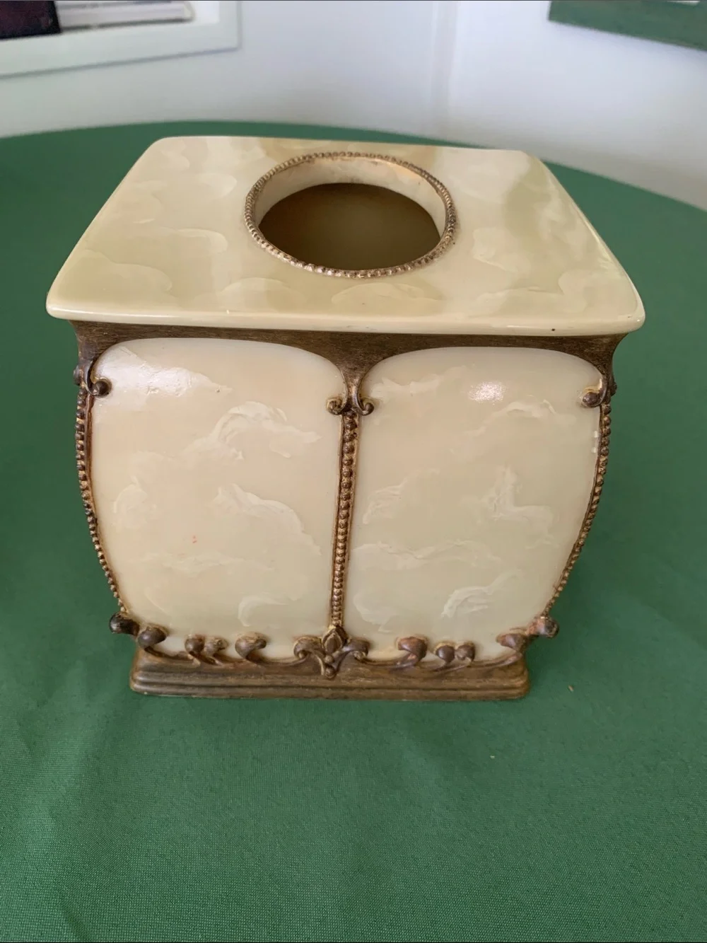 Bathroom Tissue Box Accessories 5.50” Tall X 5.50” Wide.
